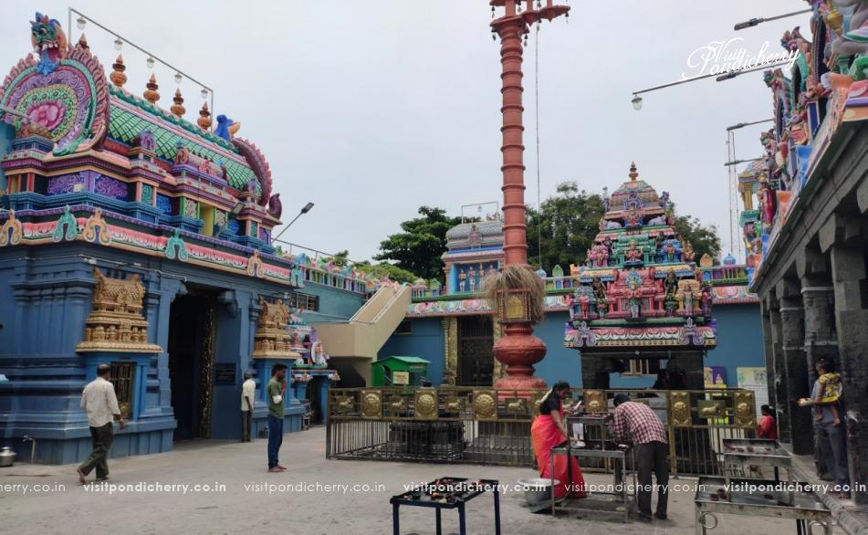 Varadaraja Perumal Temple Pondicherry sacred Vishnu temple