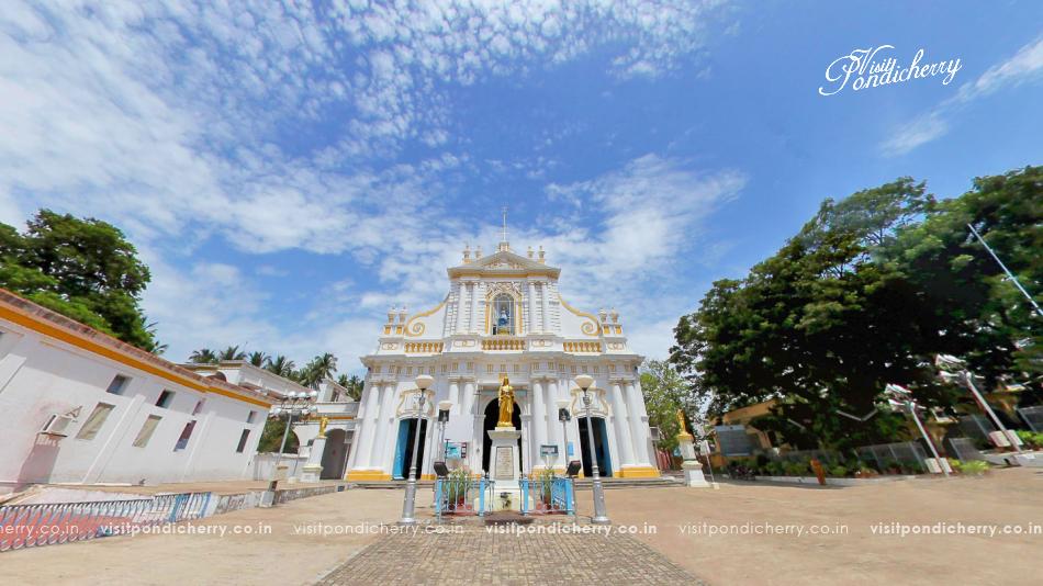 Immaculate Conception Cathedral Pondicherry historic Catholic church in White Town