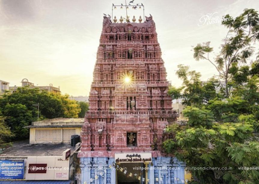 Sri Kamakshi Amman Temple Pondicherry Hindu temple dedicated to Goddess Kamakshi
