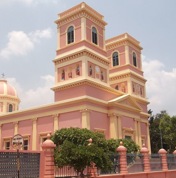 Our Lady of Angels Church Pondicherry – Beautiful French Style Church in White Town
