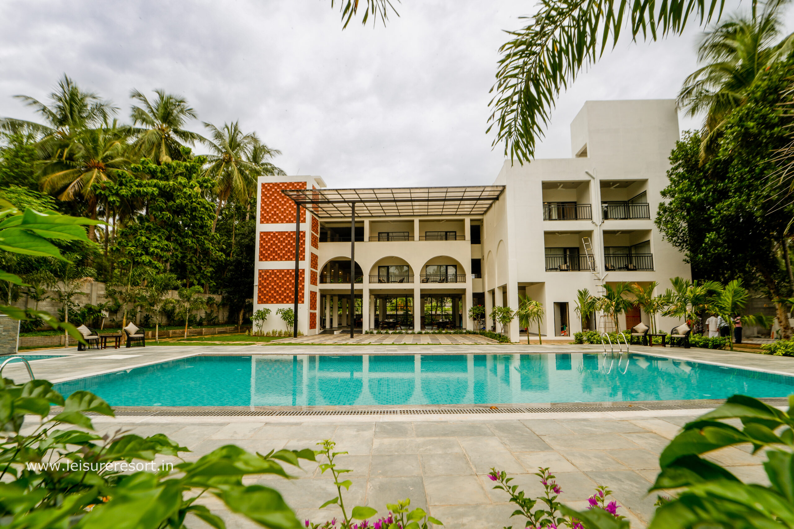 Luxury Resort with Swimming Pool Near Auroville