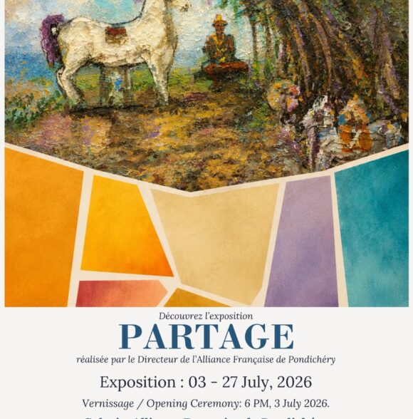 PARTAGE Art Exhibition at Alliance Française de Pondichéry | 3 – 27 July 2026